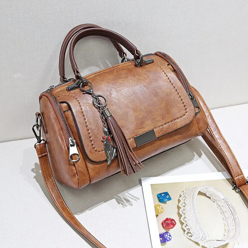 Julie | Bolso de piel texturizada