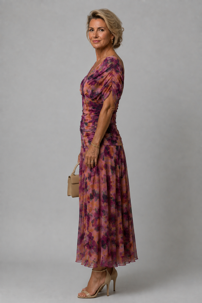 Vestido midi Ariane