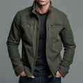 LOUIS™ | Veste en coton vintage à fermeture zippée