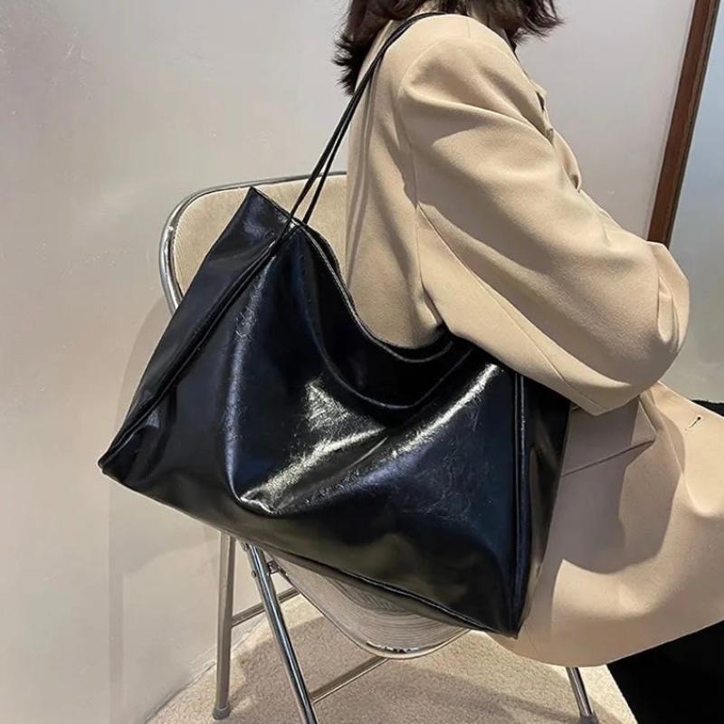 Patricia | Bolso de piel brillante