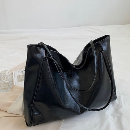 Patricia | Bolso de piel brillante
