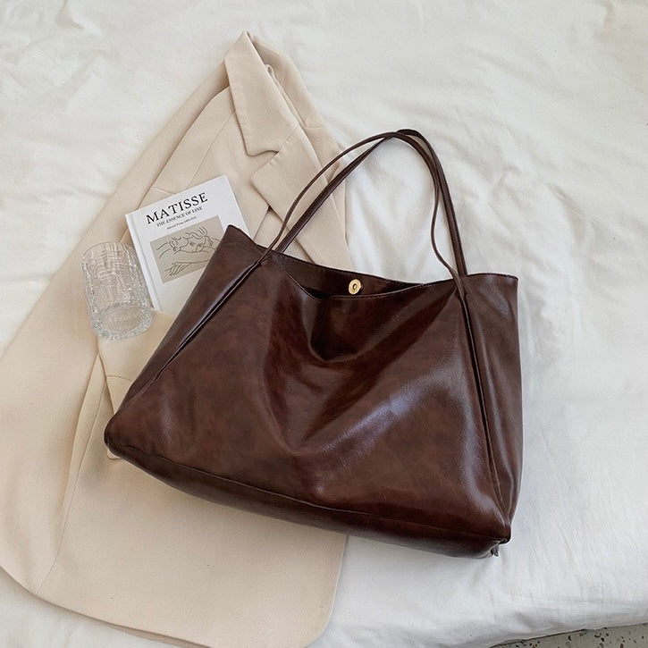 Patricia | Bolso de piel brillante