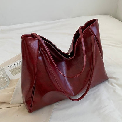 Patricia | Bolso de piel brillante