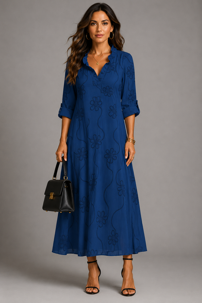 Vestido de verano con estampado floral Sienna
