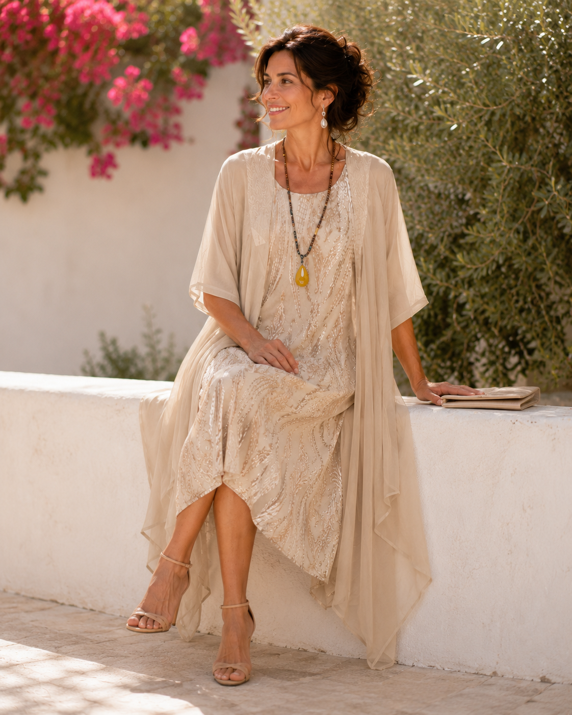 Conjunto| Vestido a capas