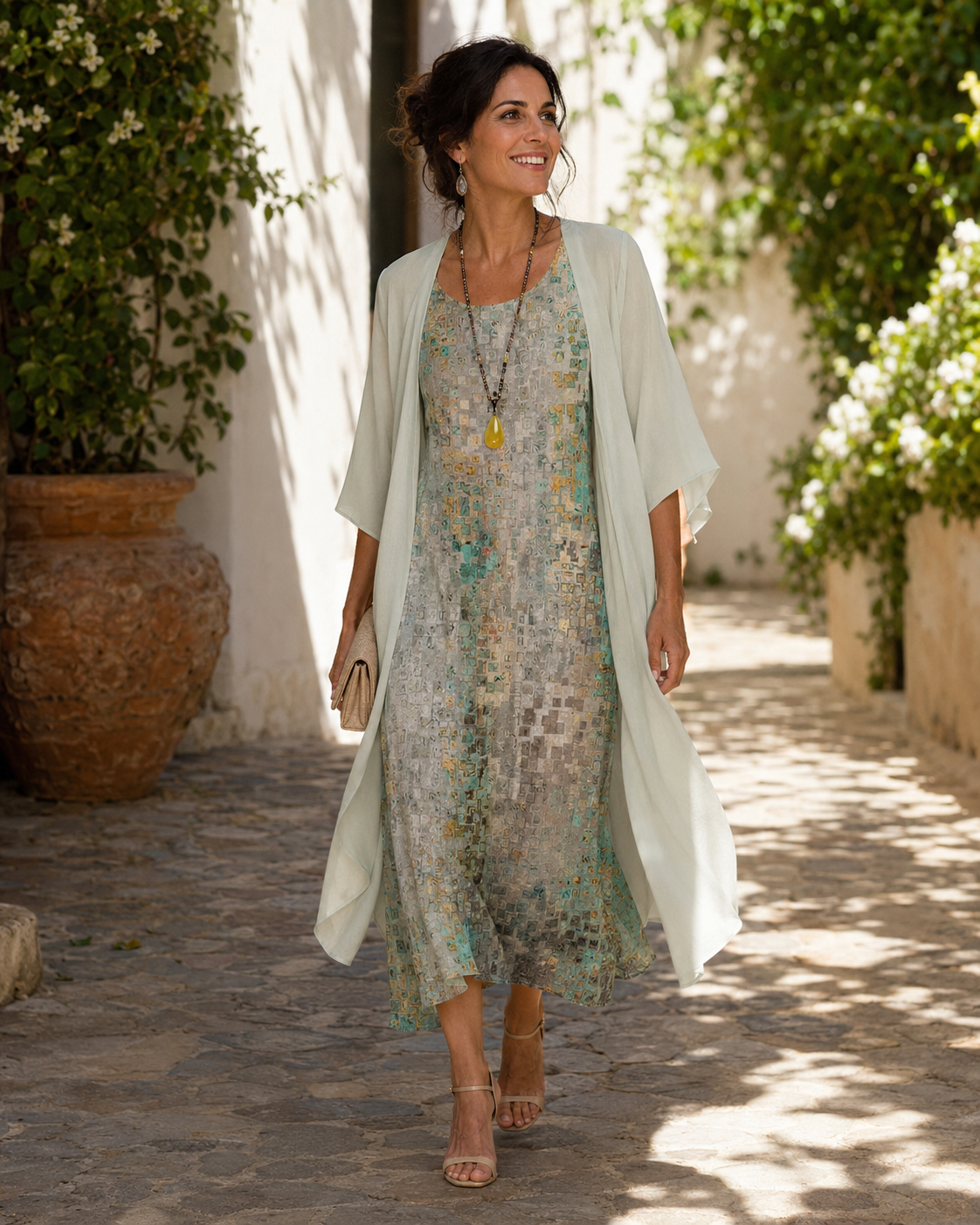 Conjunto| Vestido a capas