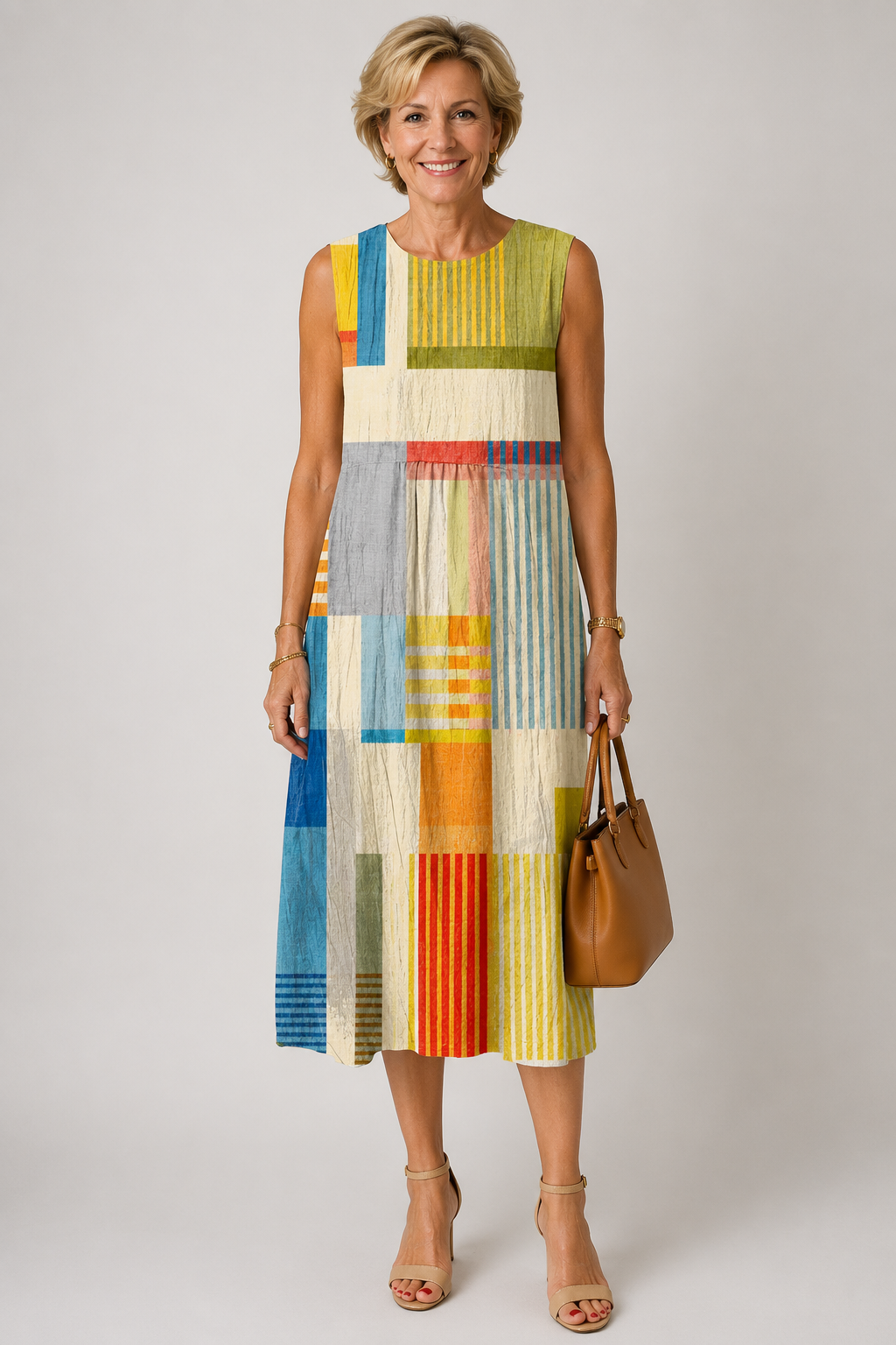 Robe géométrique Eve