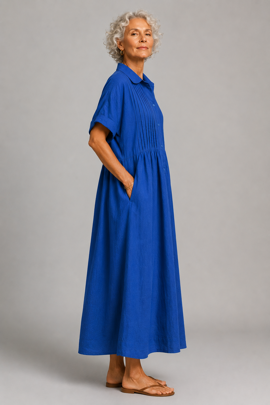 Vestido de verano «Azure Breeze»