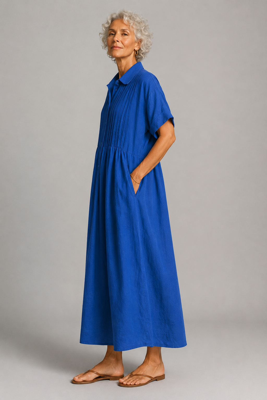 Vestido de verano «Azure Breeze»