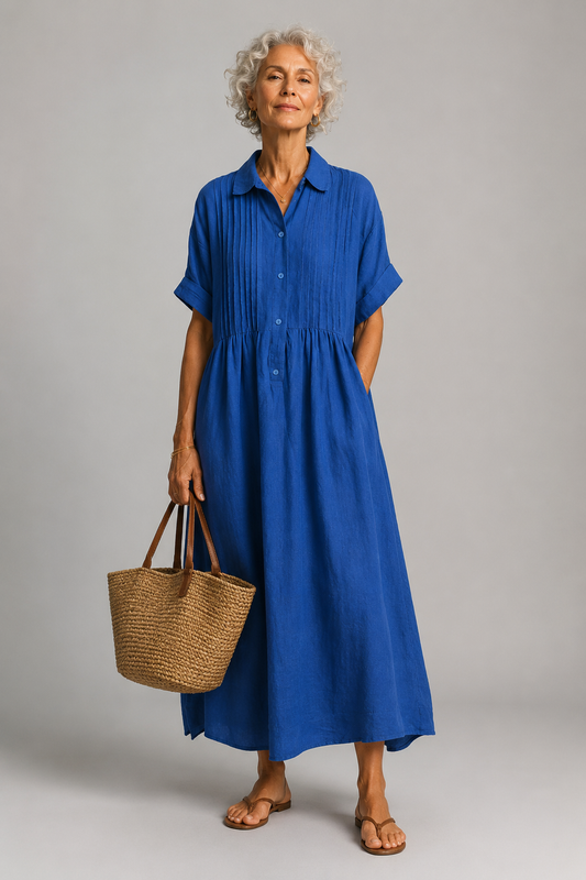 Vestido de verano «Azure Breeze»