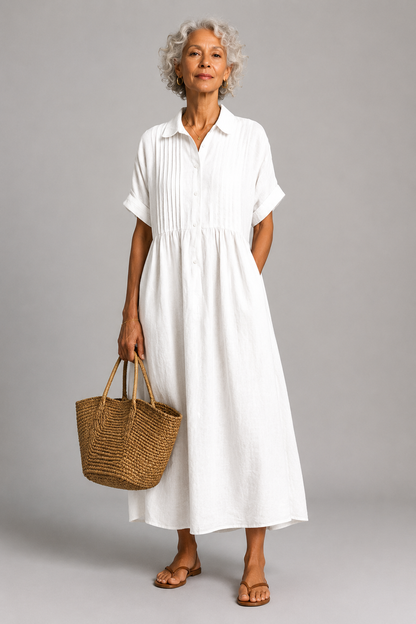 Vestido de verano «Azure Breeze»