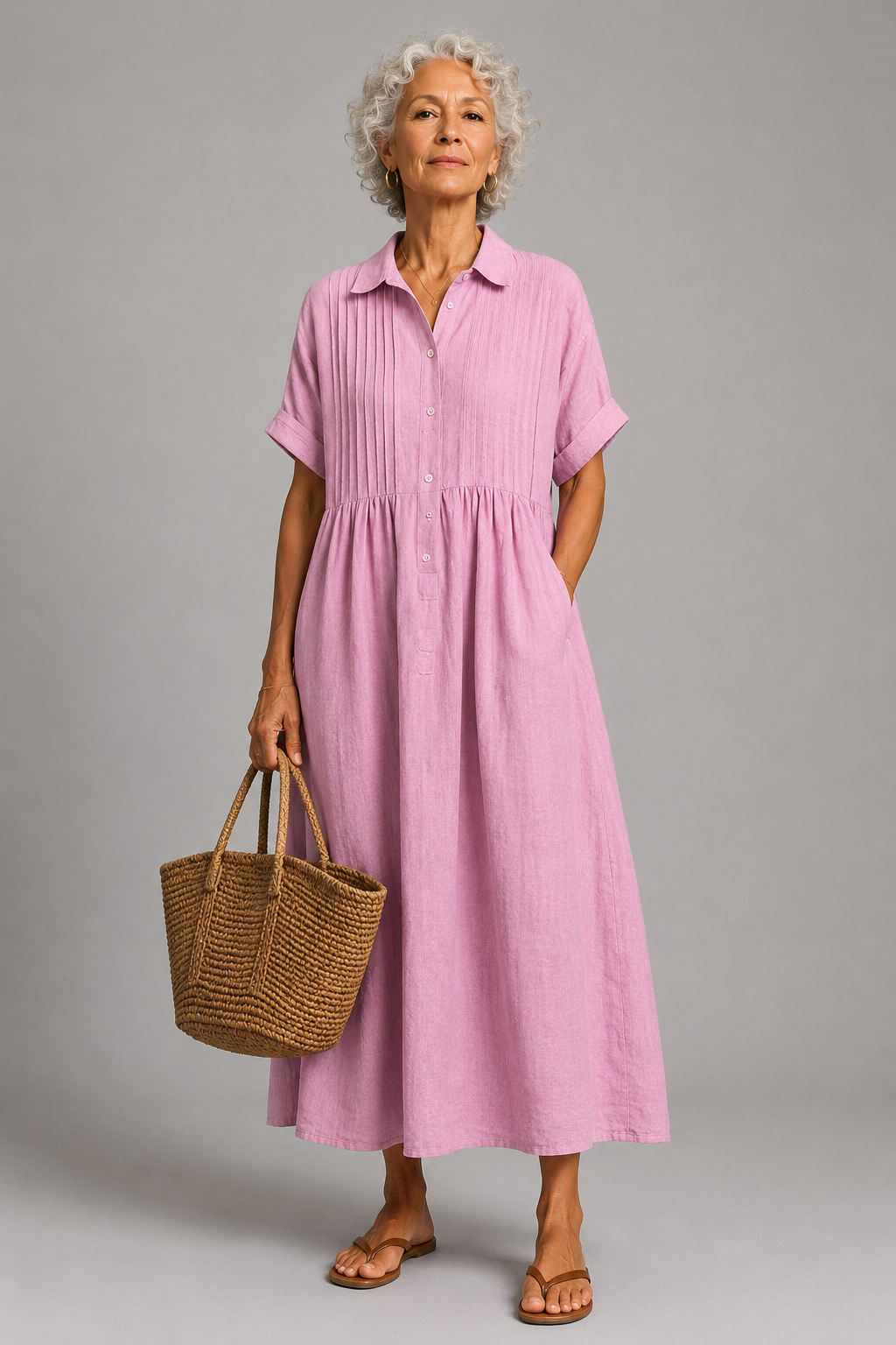 Vestido de verano «Azure Breeze»