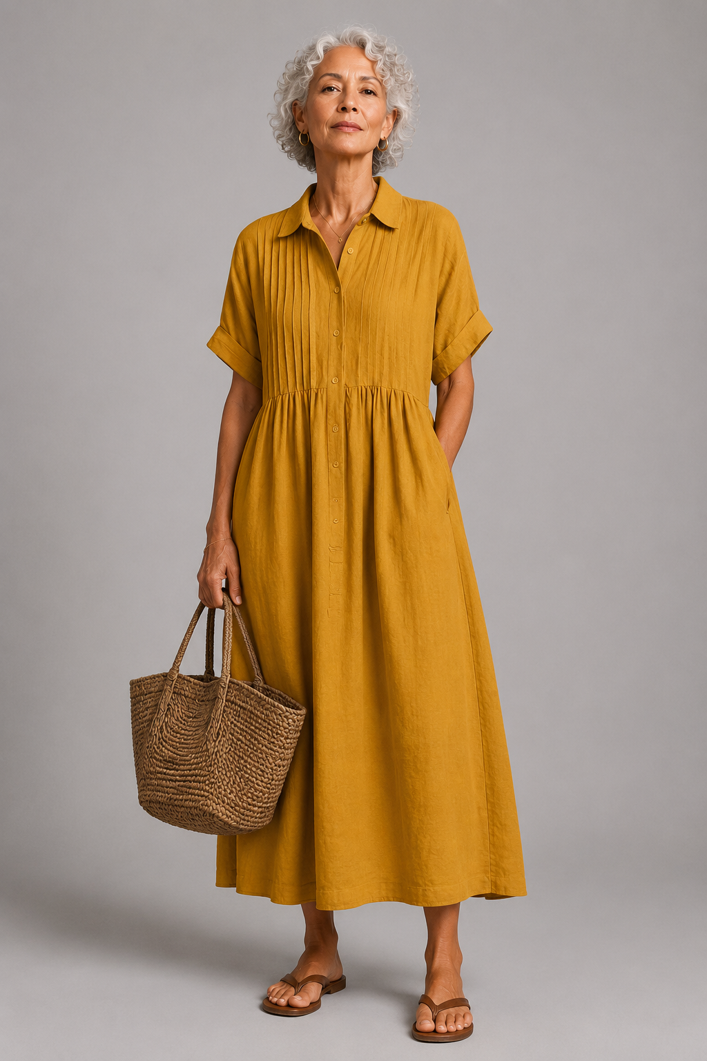 Vestido de verano «Azure Breeze»