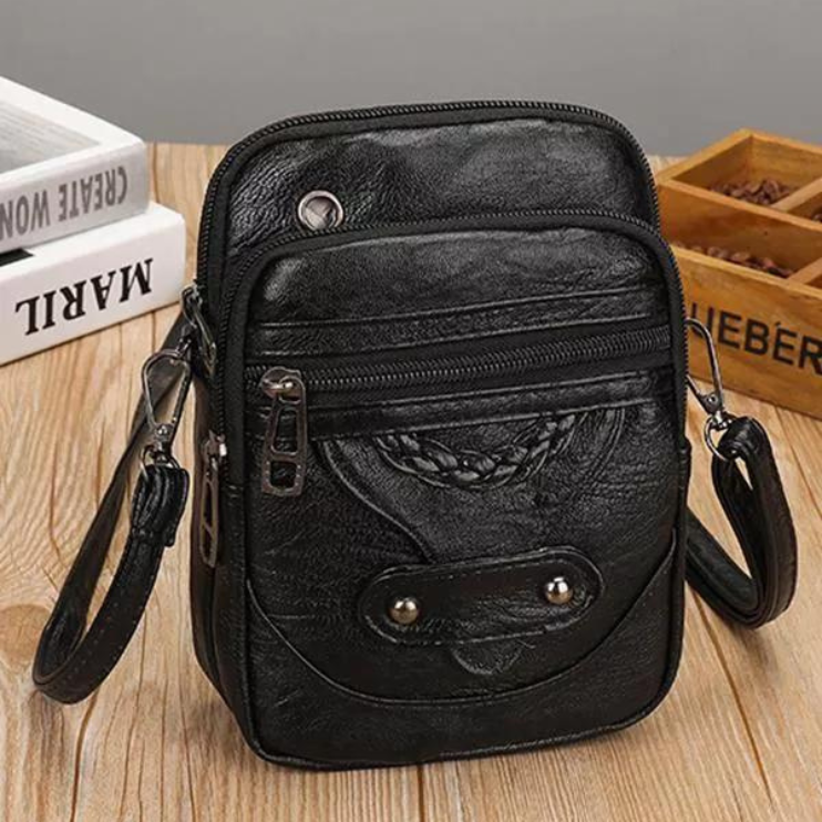 Laura | Bolso de piel con estructura