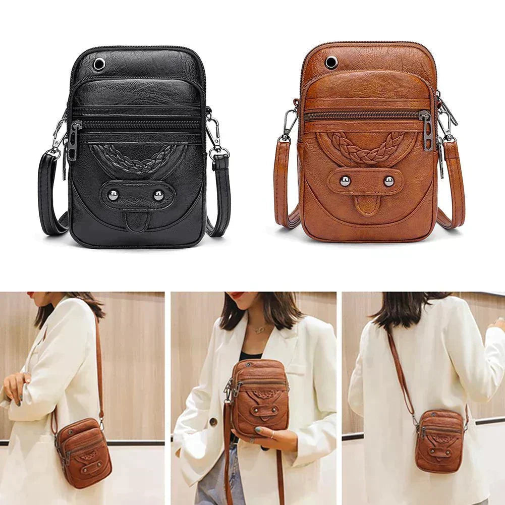 Laura | Bolso de piel con estructura