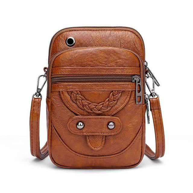 Laura | Bolso de piel con estructura