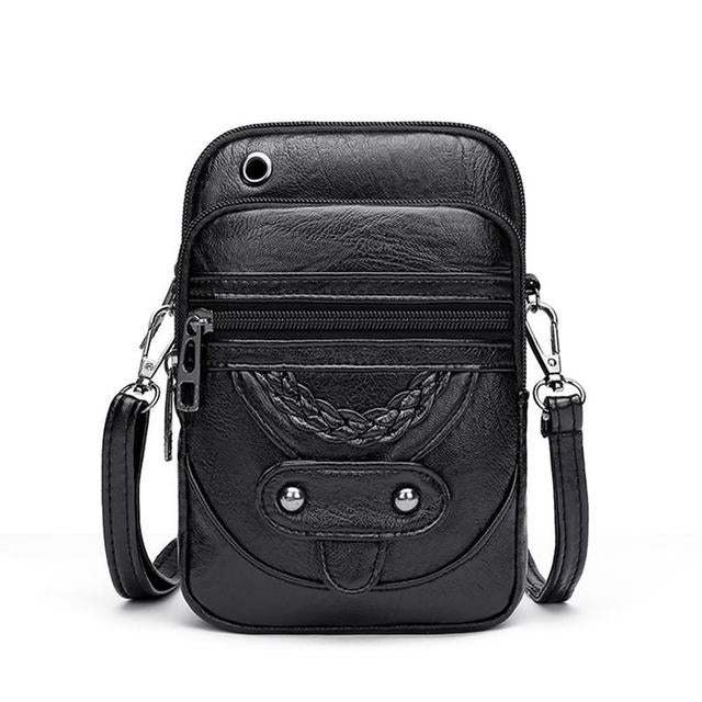 Laura | Bolso de piel con estructura