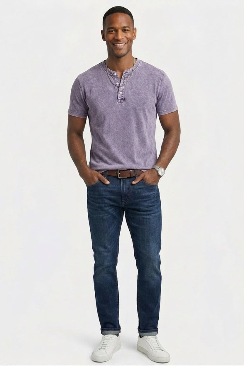 Leblanc™ | Camisa vintage abotonada para hombre