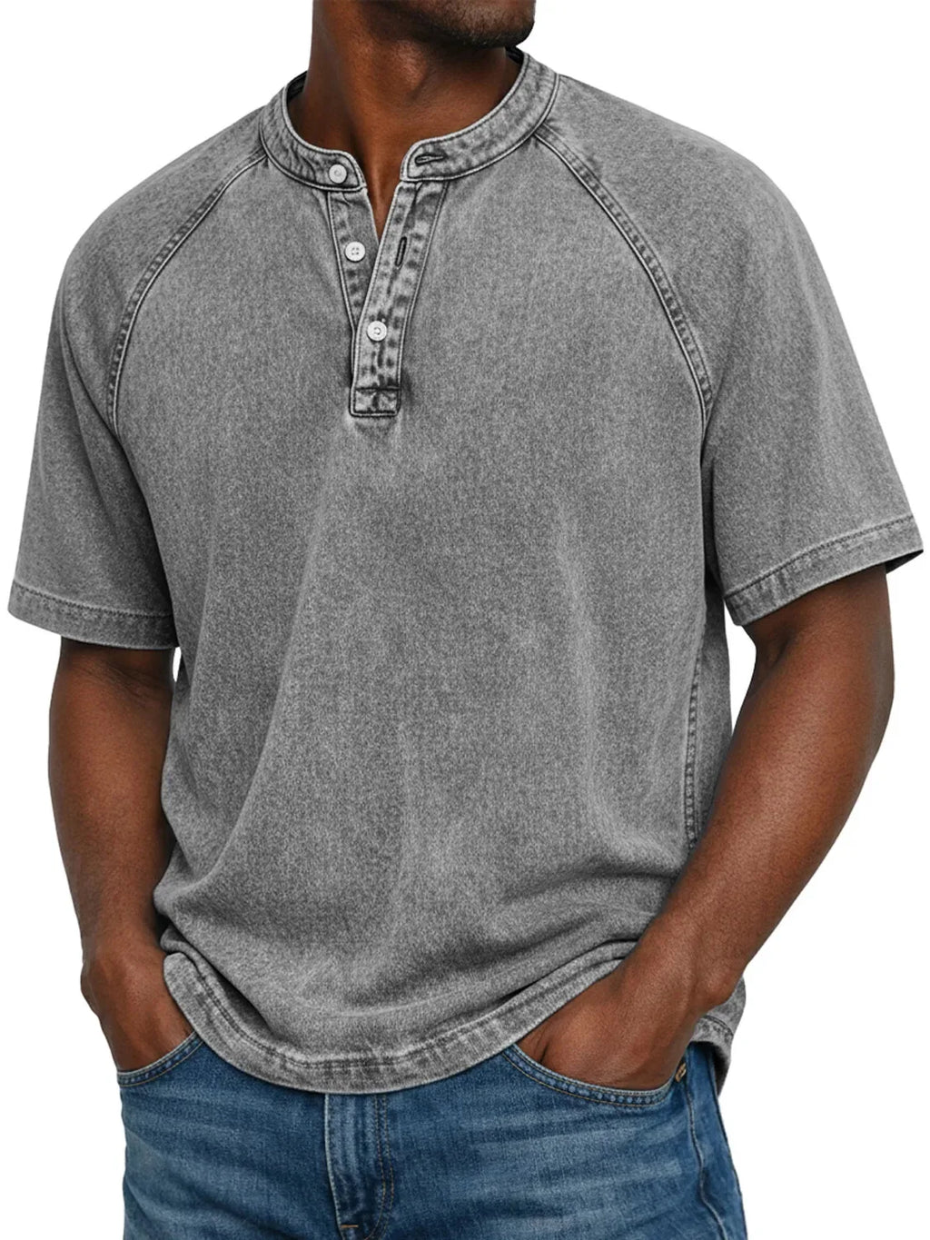 Leblanc™ | Camisa vintage abotonada para hombre