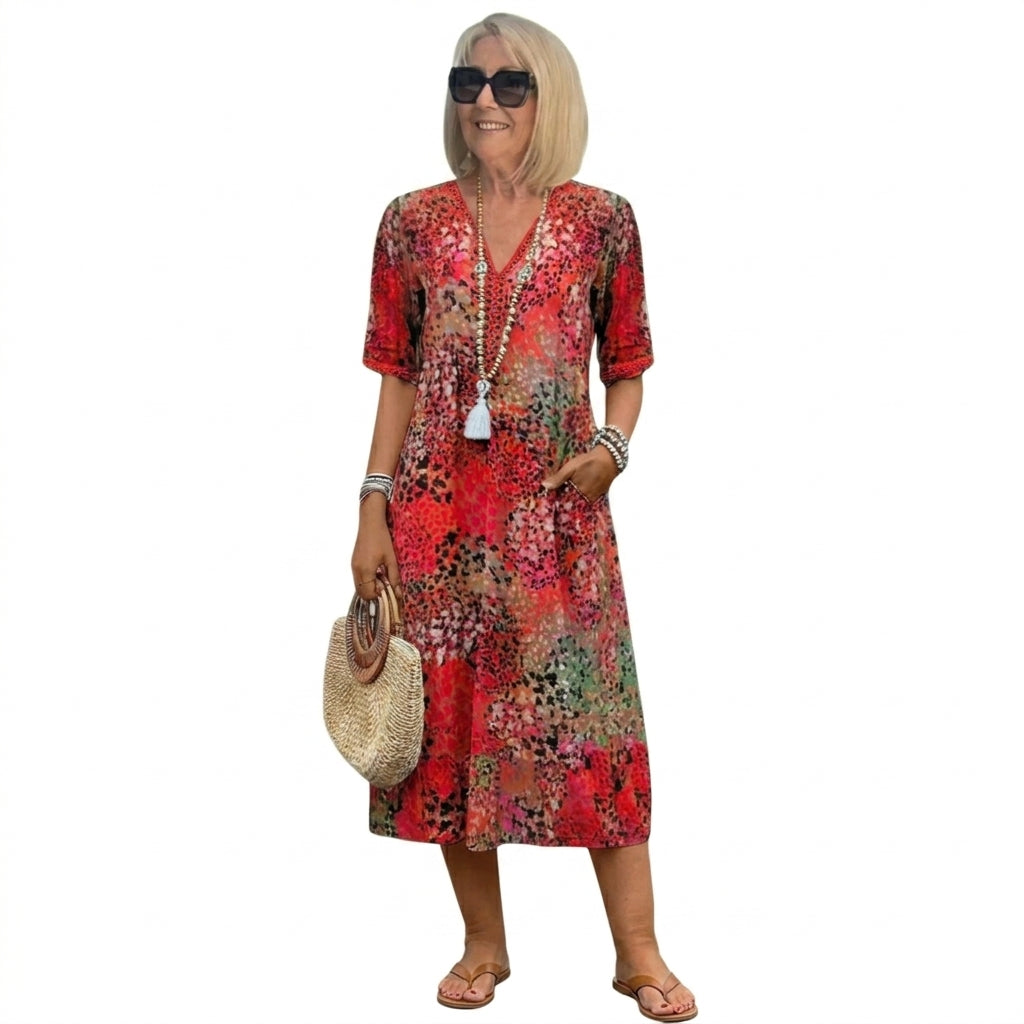 Iris – Vestido ligero y vaporoso con un corte favorecedor