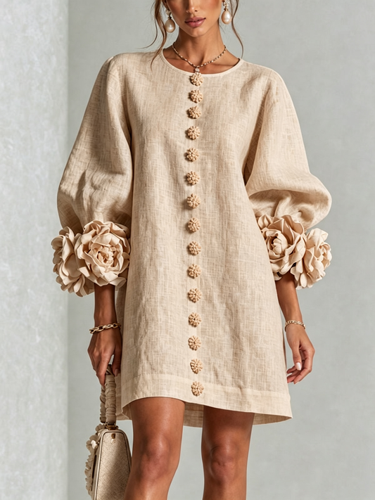 Ambra | Puños rosas, beige