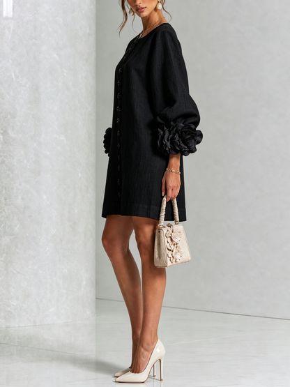 Cecilia |  Puños rosas, negro