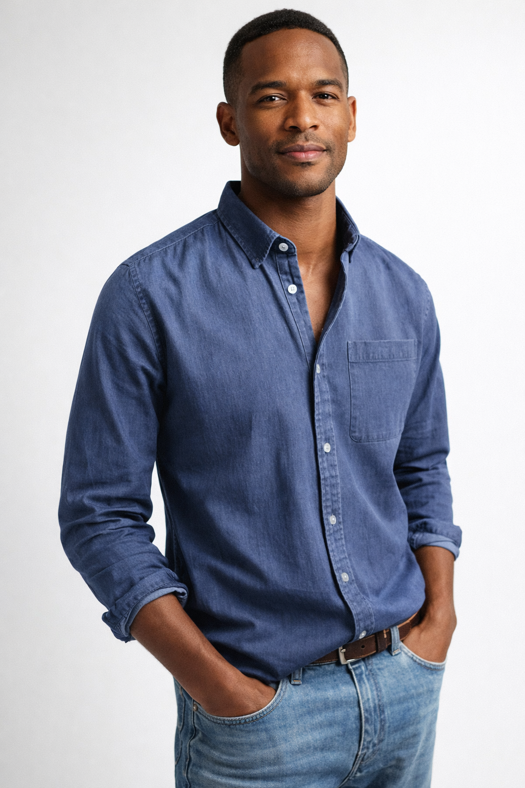 LAURENT MONACO | CAMISA ABOTONADA PARA HOMBRE