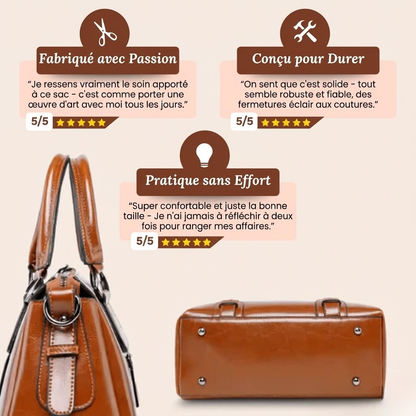 Camille | Bolso de hombro pulido