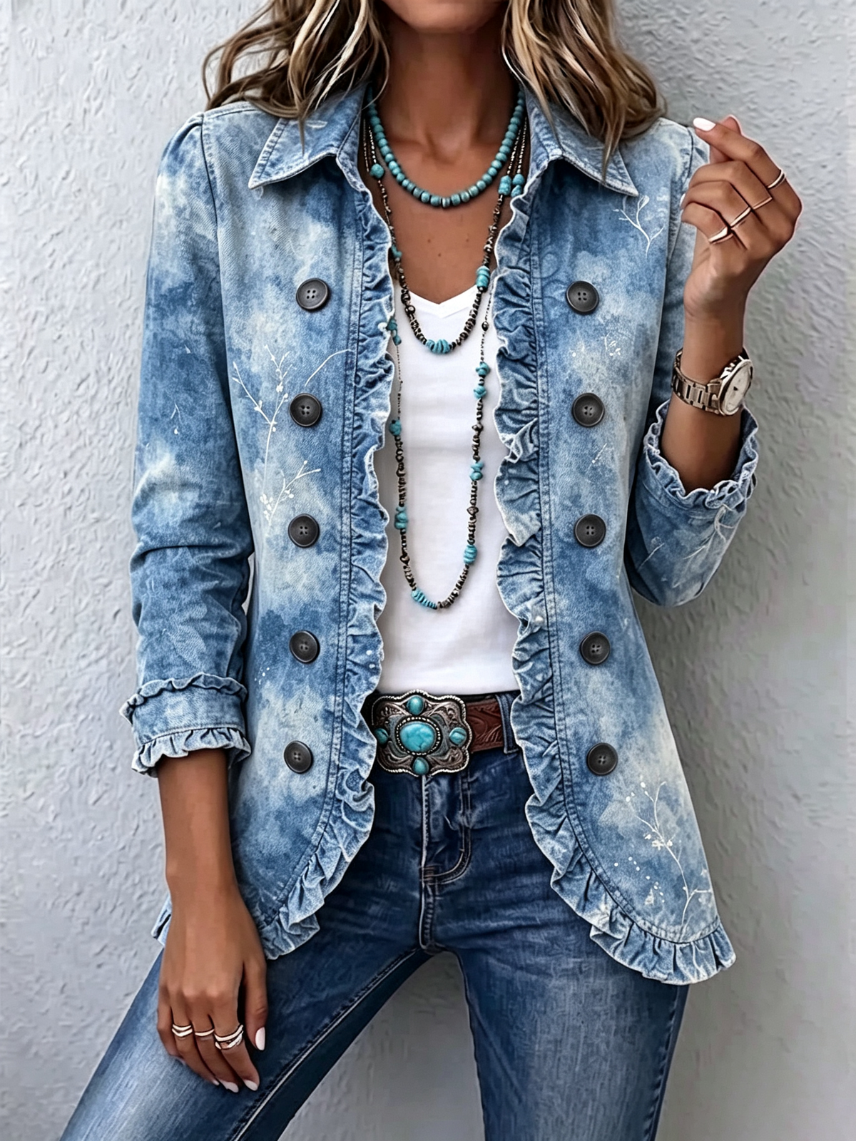 Genoveva | Chaqueta degradada