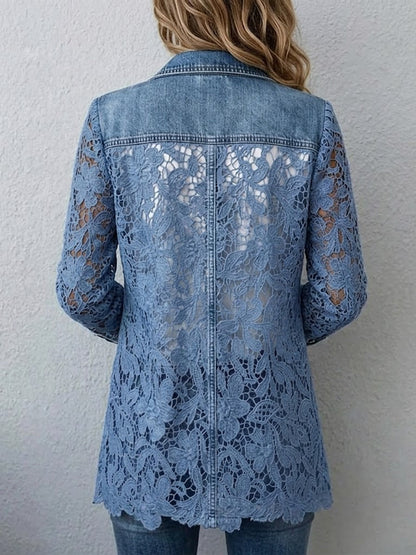 Alicia | Blazer encaje floral