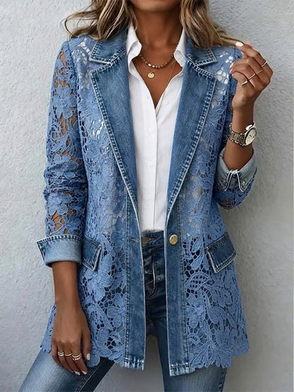 Alicia | Blazer encaje floral