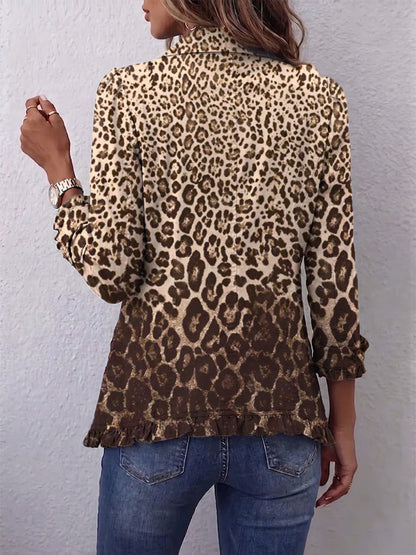 Nazaret | Chaqueta leopardo suave